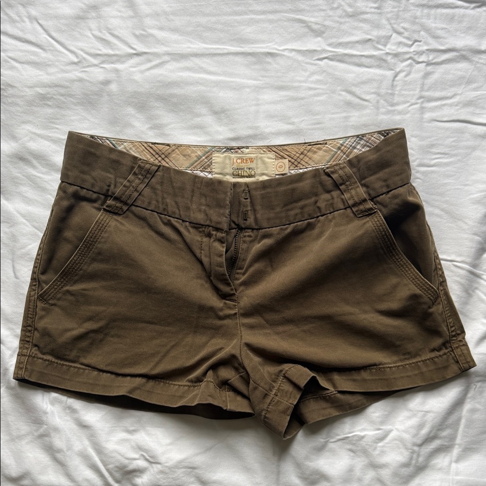 J. Crew Women's Tan Cargo Shorts
